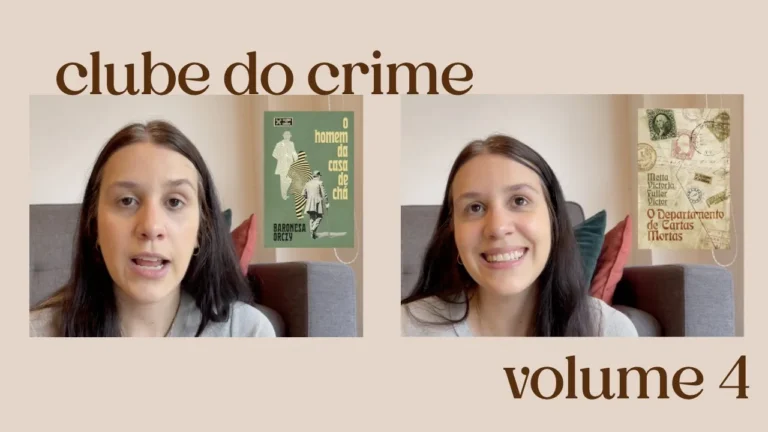 lendo os livros do Clube do Crime da Harper Collins Brasil | episódio 4