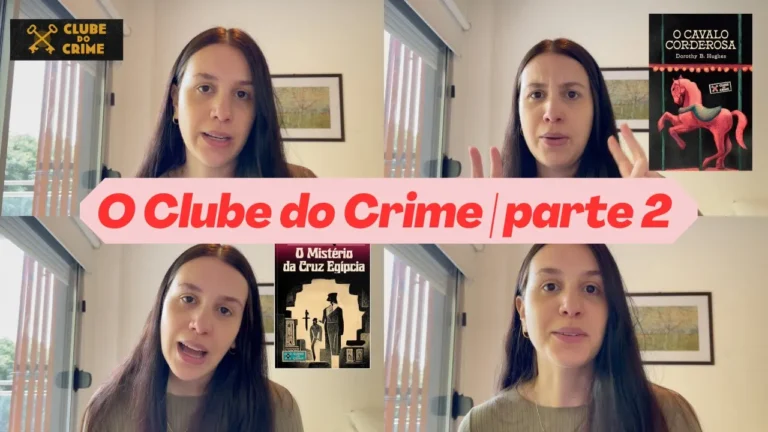 lendo os livros do clube do crime da Harper Collins Brasil | episódio 2